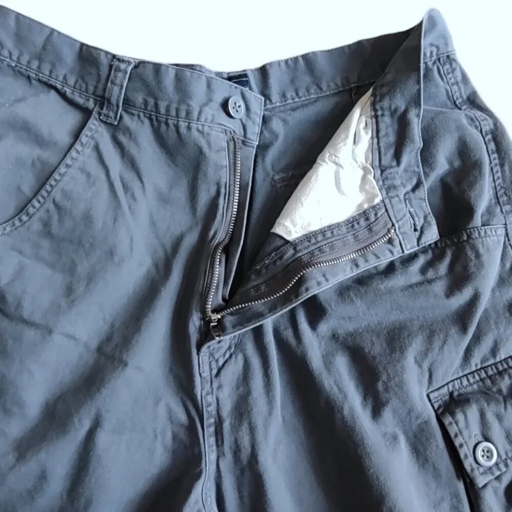 Sonoma Men's Medium Blue Cargo Shorts Size 34 x 10